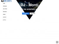 dj-monti.de Webseite Vorschau