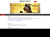 insect-stop.com Webseite Vorschau