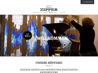 roesterei-zipper.de Webseite Vorschau