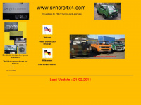 syncro4x4.com Webseite Vorschau