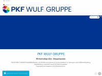 pkf-wulf-gruppe.de Webseite Vorschau