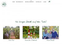 clostermann-organics.com Webseite Vorschau