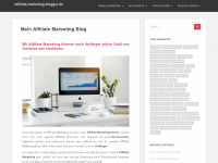affiliate-marketing-blogger.de Webseite Vorschau