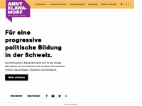 anny-klawa-morf.ch Webseite Vorschau