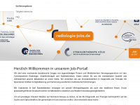 radiologie-jobs.de Webseite Vorschau