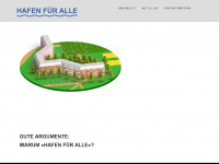 hafeninitiative.ch Webseite Vorschau
