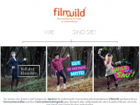 filmwild.de Webseite Vorschau
