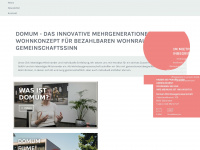 domum-wbg.ch Webseite Vorschau