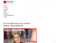 maja-wallstein.eu Webseite Vorschau