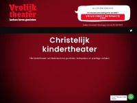 vrolijktheater.nl Webseite Vorschau