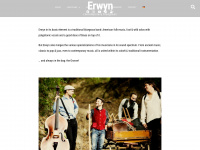 erwyn-music.com Webseite Vorschau