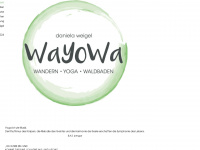 wayowa.de Webseite Vorschau