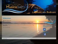 musicamaris.de Webseite Vorschau