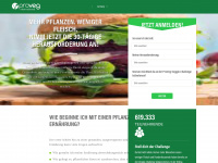 veggiechallenge.de Webseite Vorschau