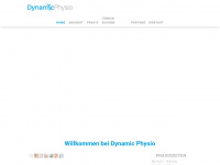 dynamicphysio.ch Webseite Vorschau