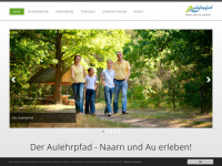 aulehrpfad.at Webseite Vorschau