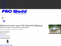 pbcworldag.ch Webseite Vorschau