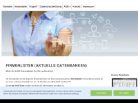 firmenlisten24.de Webseite Vorschau
