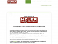 heuer-gartenbau.de Webseite Vorschau