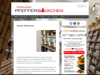 detmolder-pfeffersaeckchen.de Webseite Vorschau