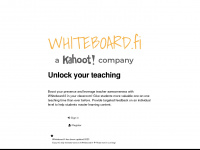 whiteboard.fi Webseite Vorschau