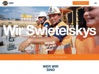 wir-swietelskys.de Webseite Vorschau