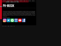 ph-musik.com Webseite Vorschau