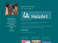 la-holzart.de Webseite Vorschau