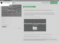 test.omakler.net Webseite Vorschau