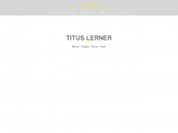 titus-lerner.com Webseite Vorschau