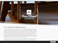 hausmanzl.at Webseite Vorschau