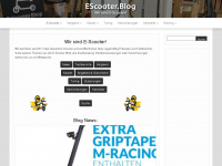 escooter.blog Webseite Vorschau