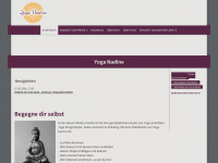 yoga-nadine.ch Webseite Vorschau