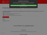 online-letter.com Webseite Vorschau