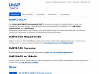 iaap-dach.org Webseite Vorschau