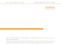 law-box.de Webseite Vorschau