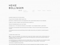 heike-bollinger.com Webseite Vorschau