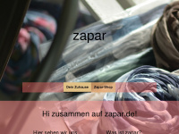 zapar.de Webseite Vorschau