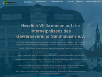gewerbeverein-sandhausen.de Webseite Vorschau