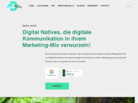 digital-roots.de Webseite Vorschau