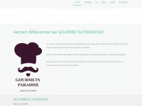 gourmets-paradise.com Webseite Vorschau