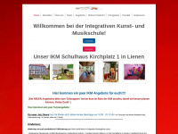 ikm-ute-ahrens.de Webseite Vorschau