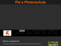 pias-pfotenschule.ch Webseite Vorschau