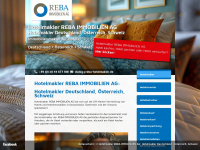 reba-hotelmakler.de Webseite Vorschau