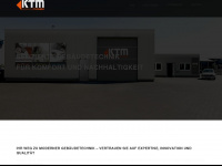 ktm-gebaeudetechnik.de Webseite Vorschau