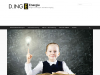 ding-energie.de Webseite Vorschau