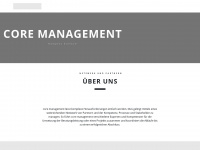 core-management.net Webseite Vorschau
