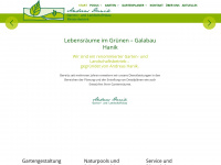 galabau-hanik.de Webseite Vorschau