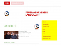 feuerwehrverein-landquart.ch Webseite Vorschau