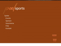 poolsportsleipzig.de Webseite Vorschau